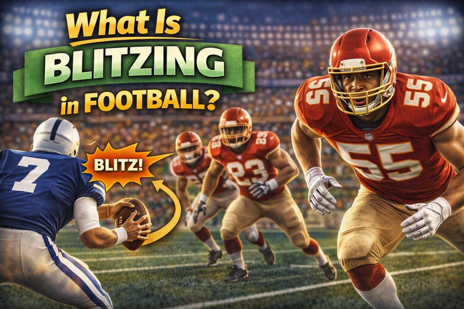 What Is Blitzing in Football?