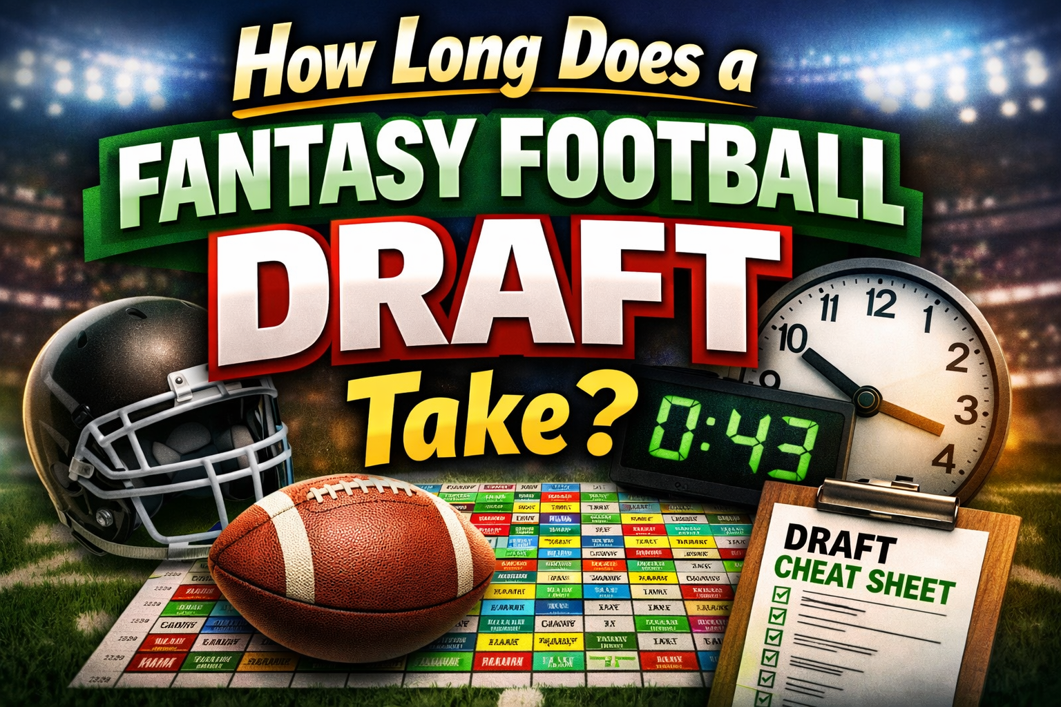 How Long Does a Fantasy Football Draft Take?