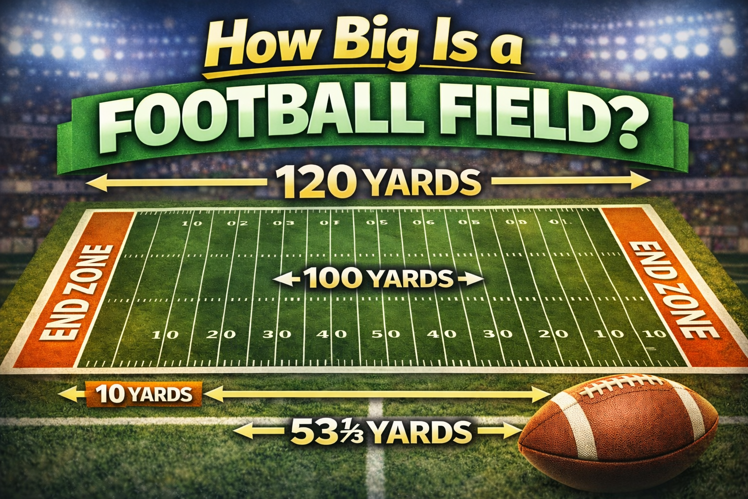 How Big Is a Football Field?