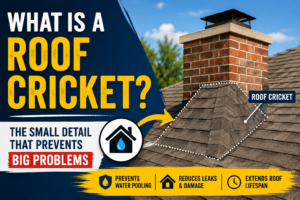 what is a roof cricket
