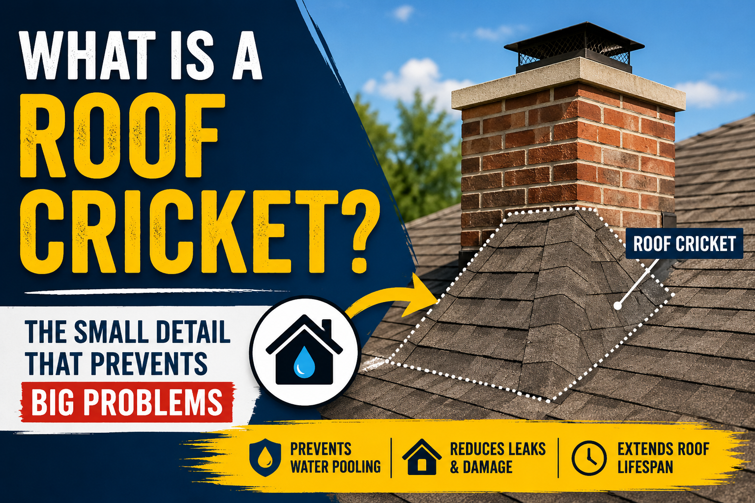 what is a roof cricket