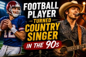 football player turned country singer in the 90s