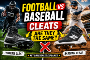 are football and baseball cleats the same