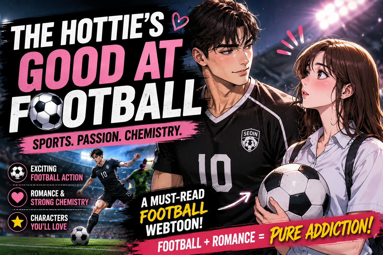 the hottie's good at football