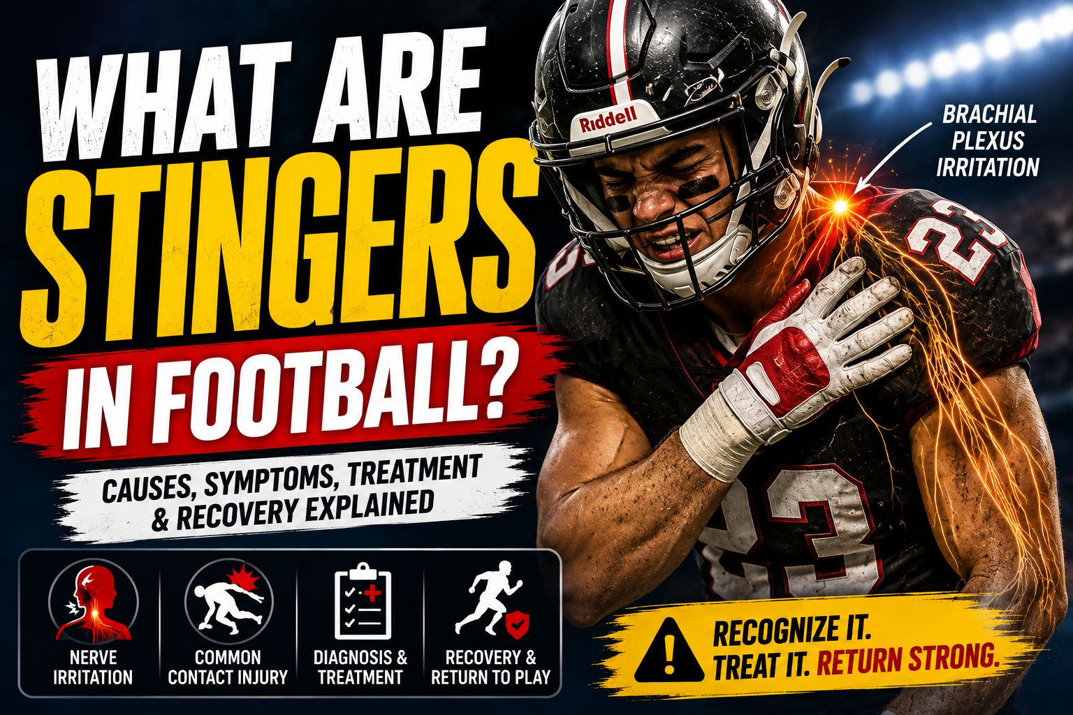 what are stingers in football