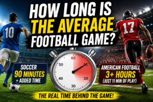 how long is the average football game